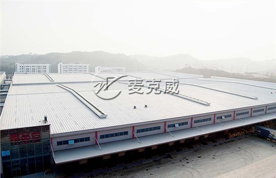 唯品会物流园仓储用房通风天窗工程项目