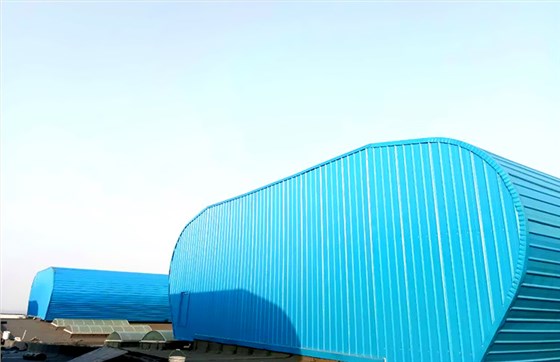 渤海船厂厂房屋顶通风器