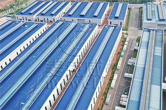 成品钢结构厂房屋顶气楼