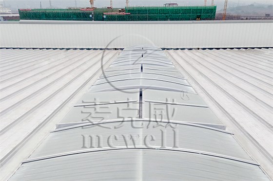 麦克威三角型电动通风天窗