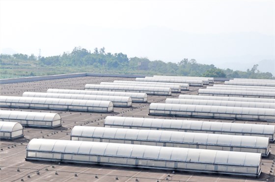 侧开型电动采光排烟天窗