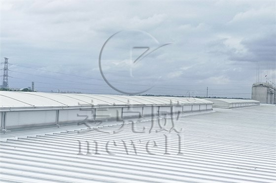 圆拱型侧开式通风天窗