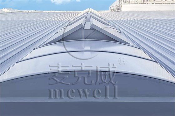 三角型+圆拱型组合式消防天窗