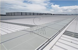 汕头海上风电智慧能源“四个一体化”项目—广东三角形电动采光排烟天窗