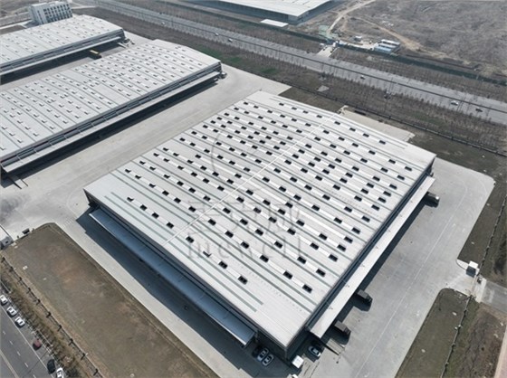 鹤壁顺丰物流一字型采光排烟天窗