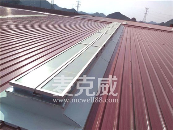 一字型通风排烟天窗 