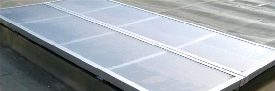 麦克威 单体式一字型电动采光排烟天窗