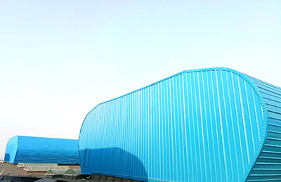 武汉船用机械总装厂房屋顶通风器