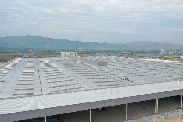 圆拱型通风采光天窗