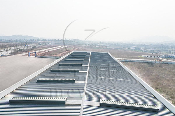 薄型并列风道排烟天窗