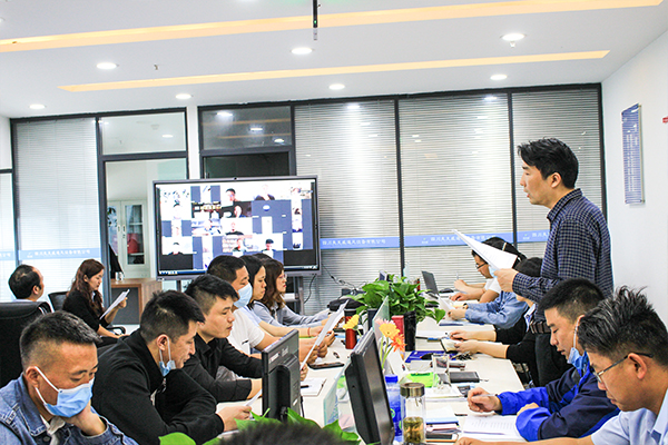 麦克威第一季度总结大会