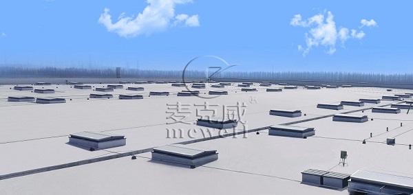 特斯拉三角形上开式电动排烟天窗