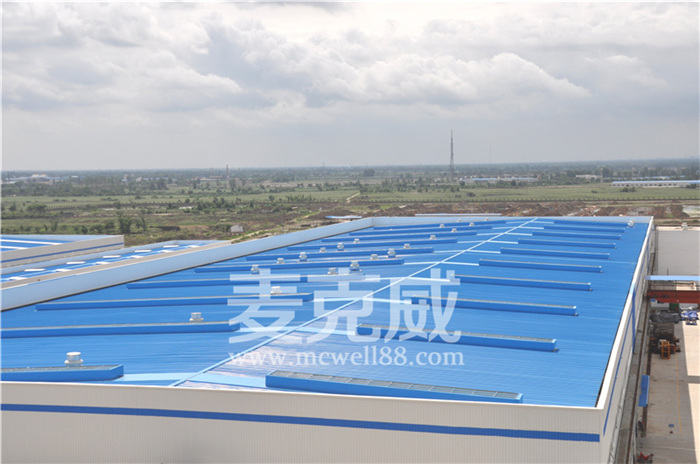 成品气楼钢结构通风气楼价格