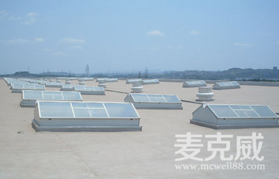 电动采光排烟通风天窗安装控制系统