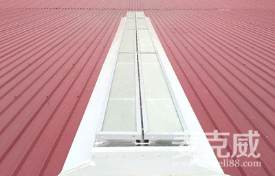 单体式一字型电动采光排烟天窗