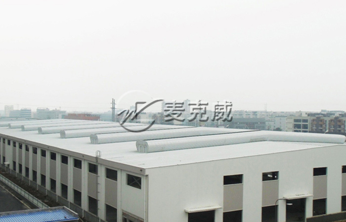 顺坡通风采光气楼