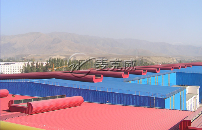 顺坡通风气楼（压杆式）