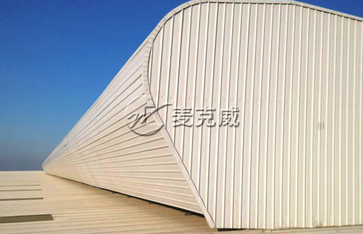 辽宁华原起重机械制造业屋顶通风天窗工程