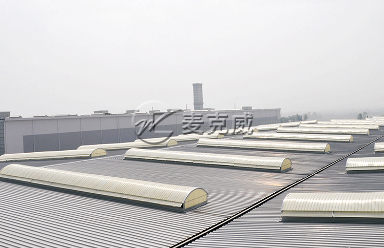 四川圆拱形电动采光排烟天窗—沃尔沃圆拱形通风天窗