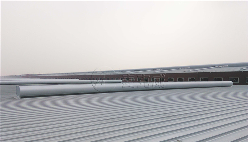 辽宁忠旺铝合金精深加工通风天窗结构安装工程