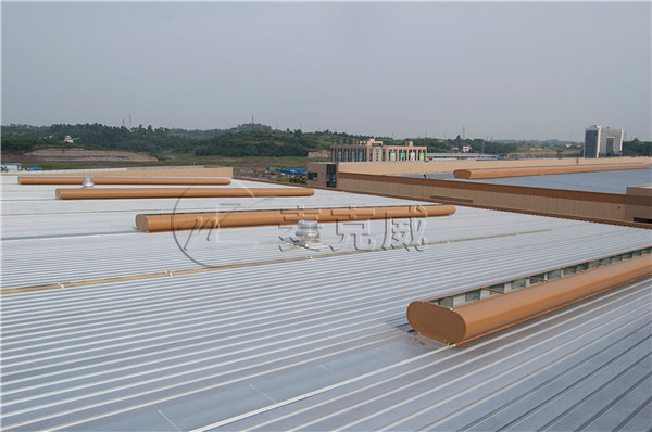 自贡大西洋焊接材料整体搬迁项目B/D、E标段通风天窗工程